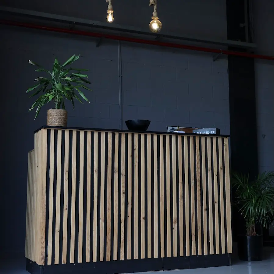 REcepción del box de CrossFit en Carrer Can Milans de Montcada i Reixac